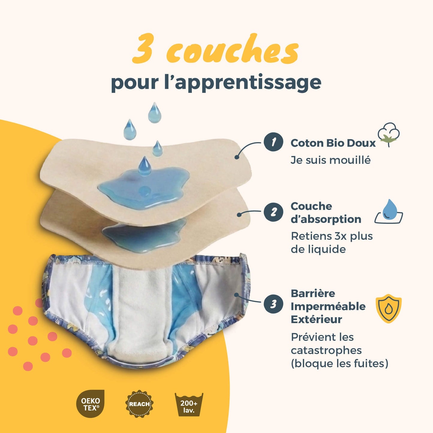 Culottes d'apprentissages